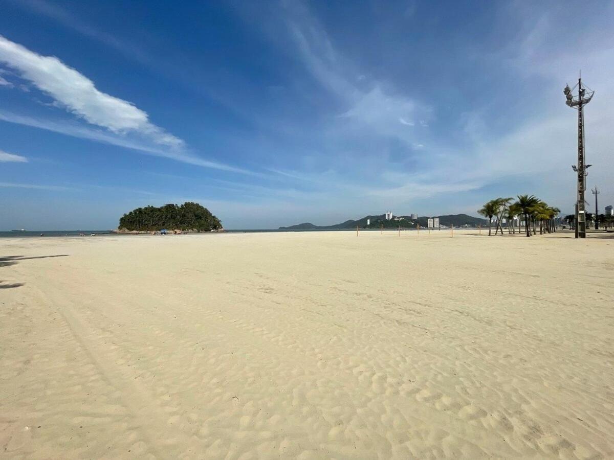Pé na Areia em Santos! Que Vista!!! Santos (Sao Paulo) Exterior foto